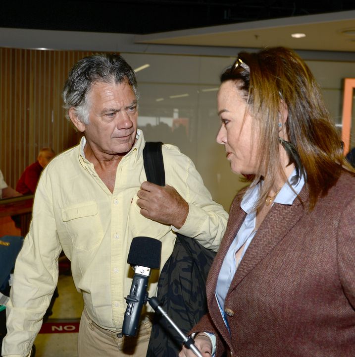 Gerry Hutch speaking with Nicola Tallant